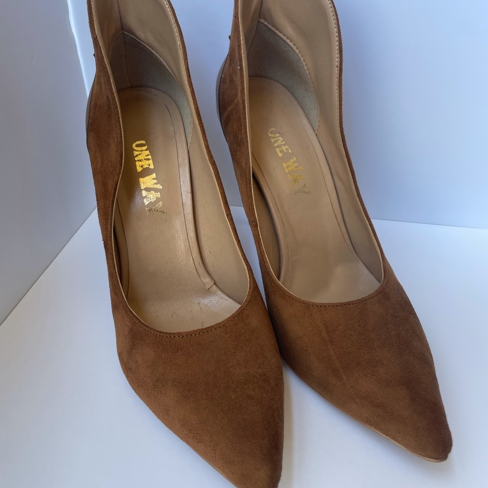 Brown heels